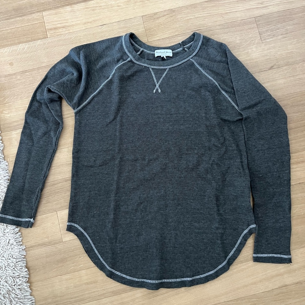 Michael Stars waffle long sleeve